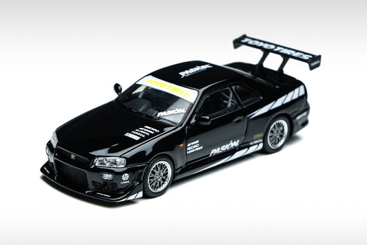 (TM800504) - Skyline GT-R R34 - "Black Street"
