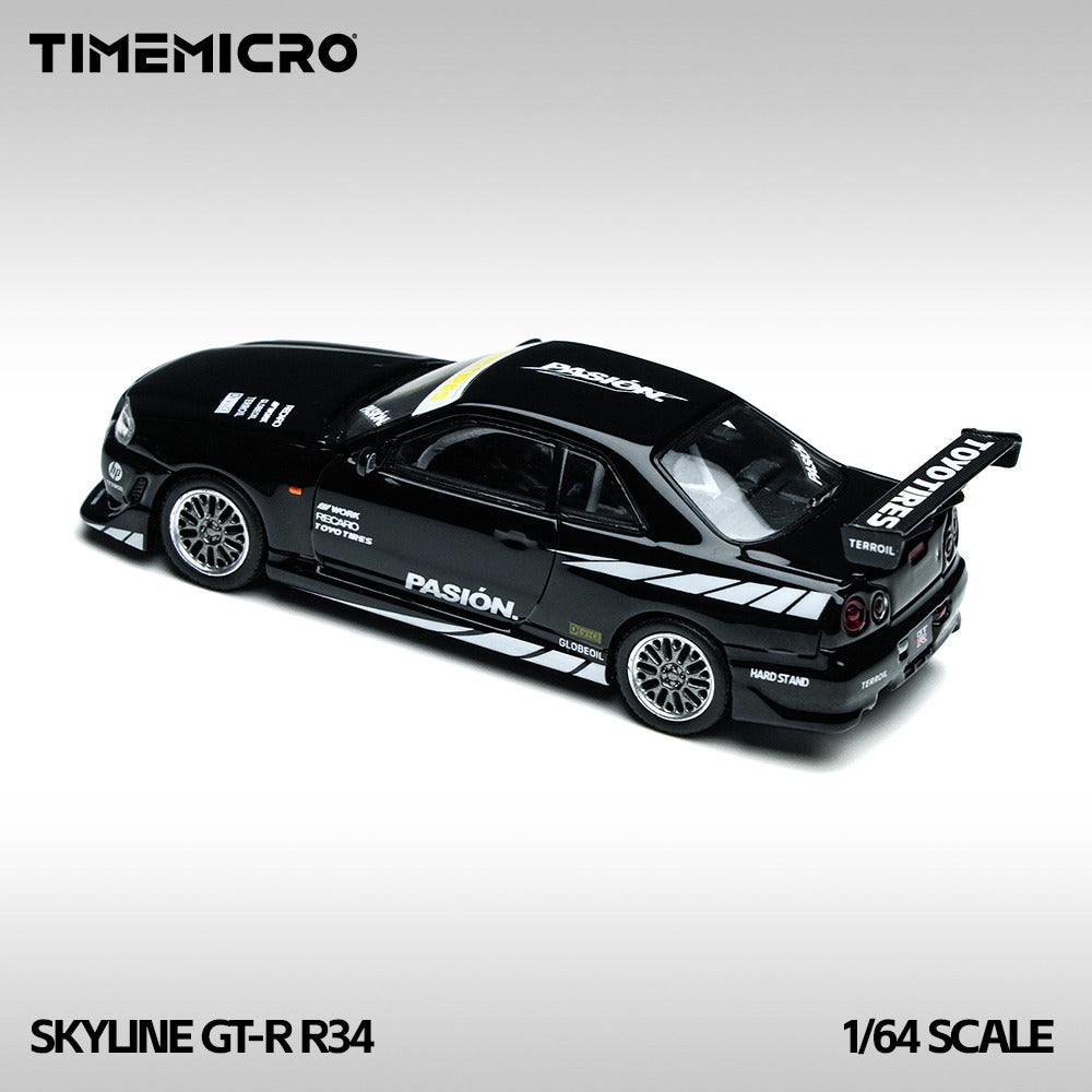 (TM800504) - Skyline GT-R R34 - "Black Street"