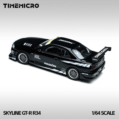 (TM800504) - Skyline GT-R R34 - "Black Street"