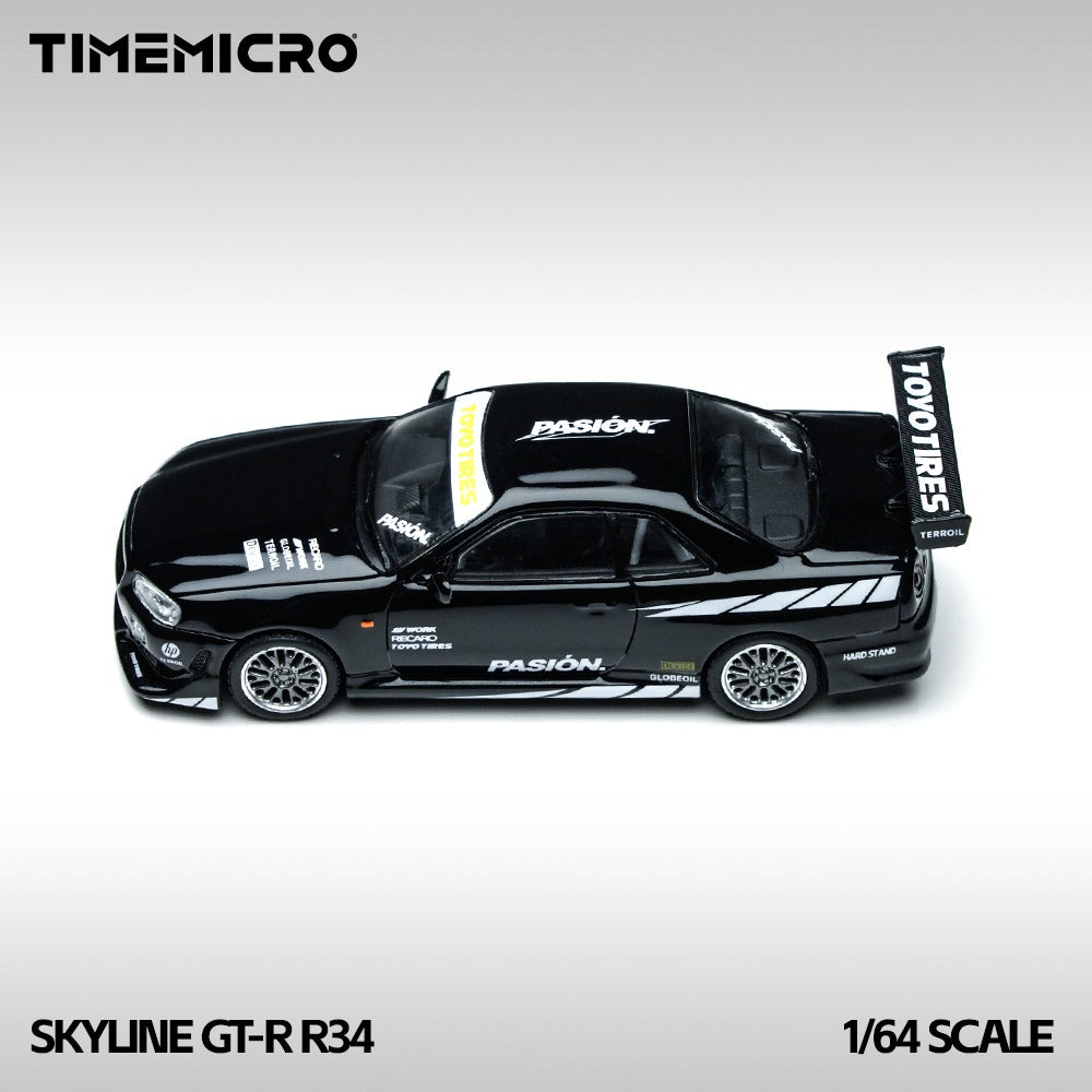 (TM800504) - Skyline GT-R R34 - "Black Street"