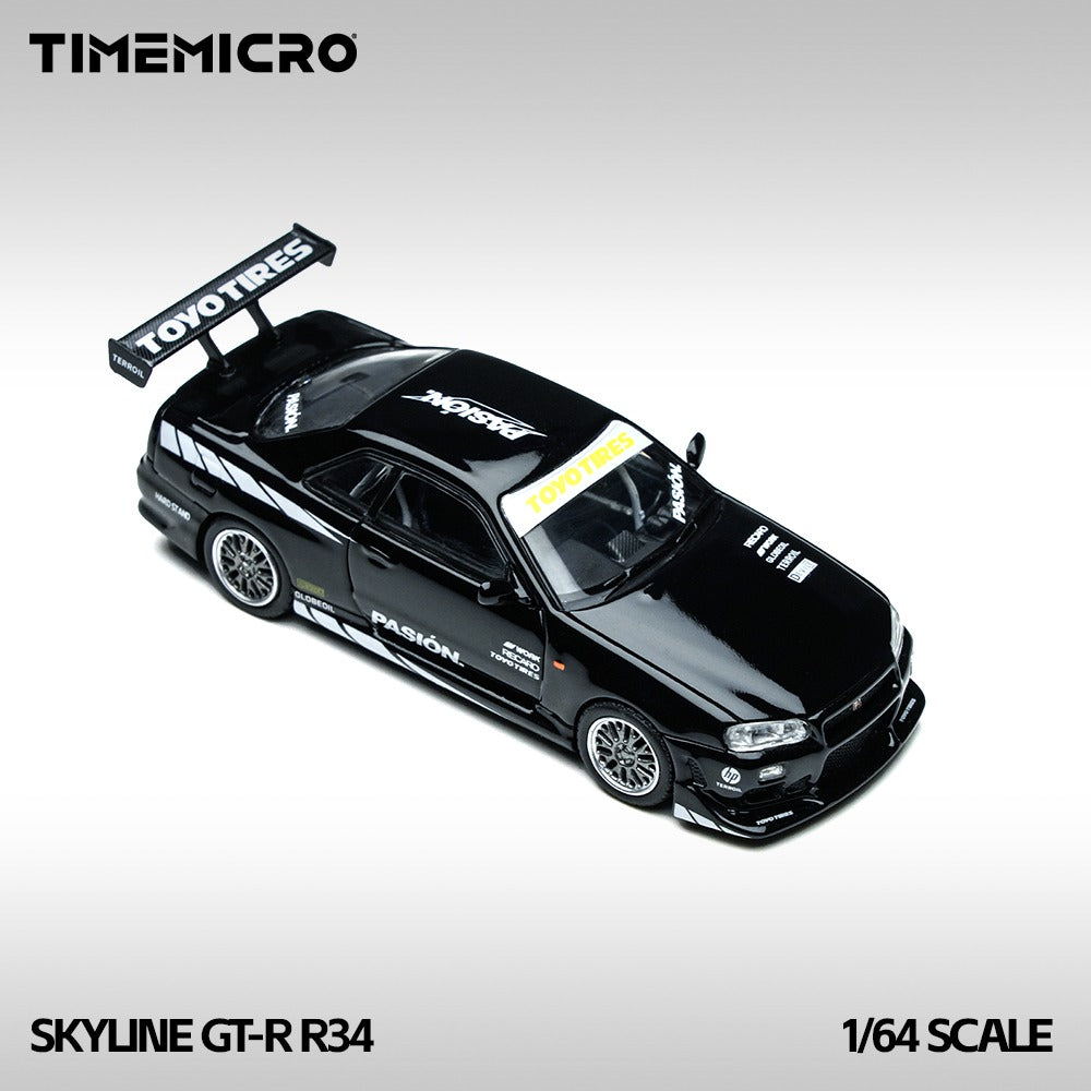 (TM800504) - Skyline GT-R R34 - "Black Street"