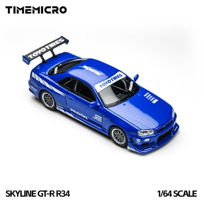 (TM800507) - Skyline GT-R R34 "Pasión" Blue