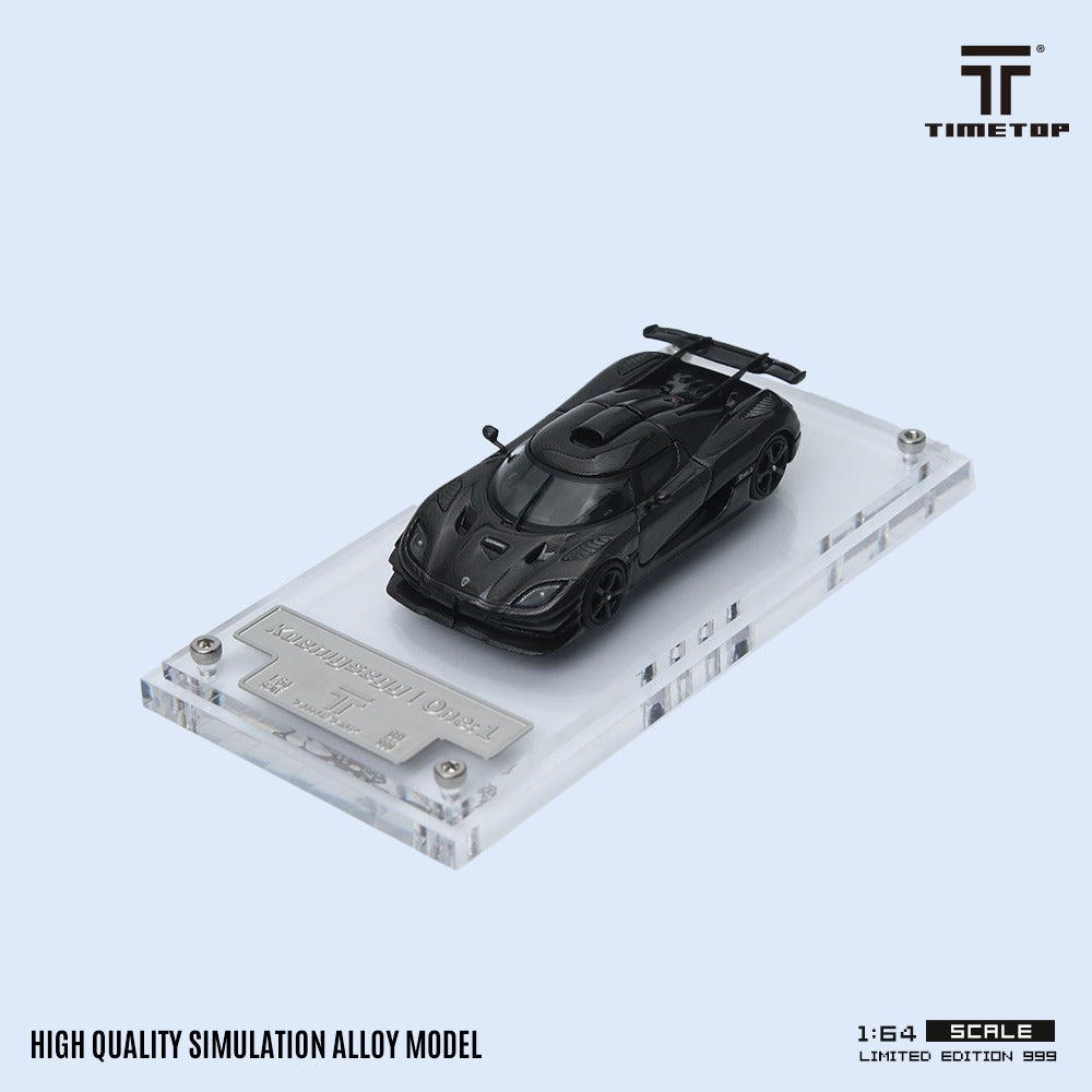(TT644814) Koenigsegg One:1 (Full Carbon Black)