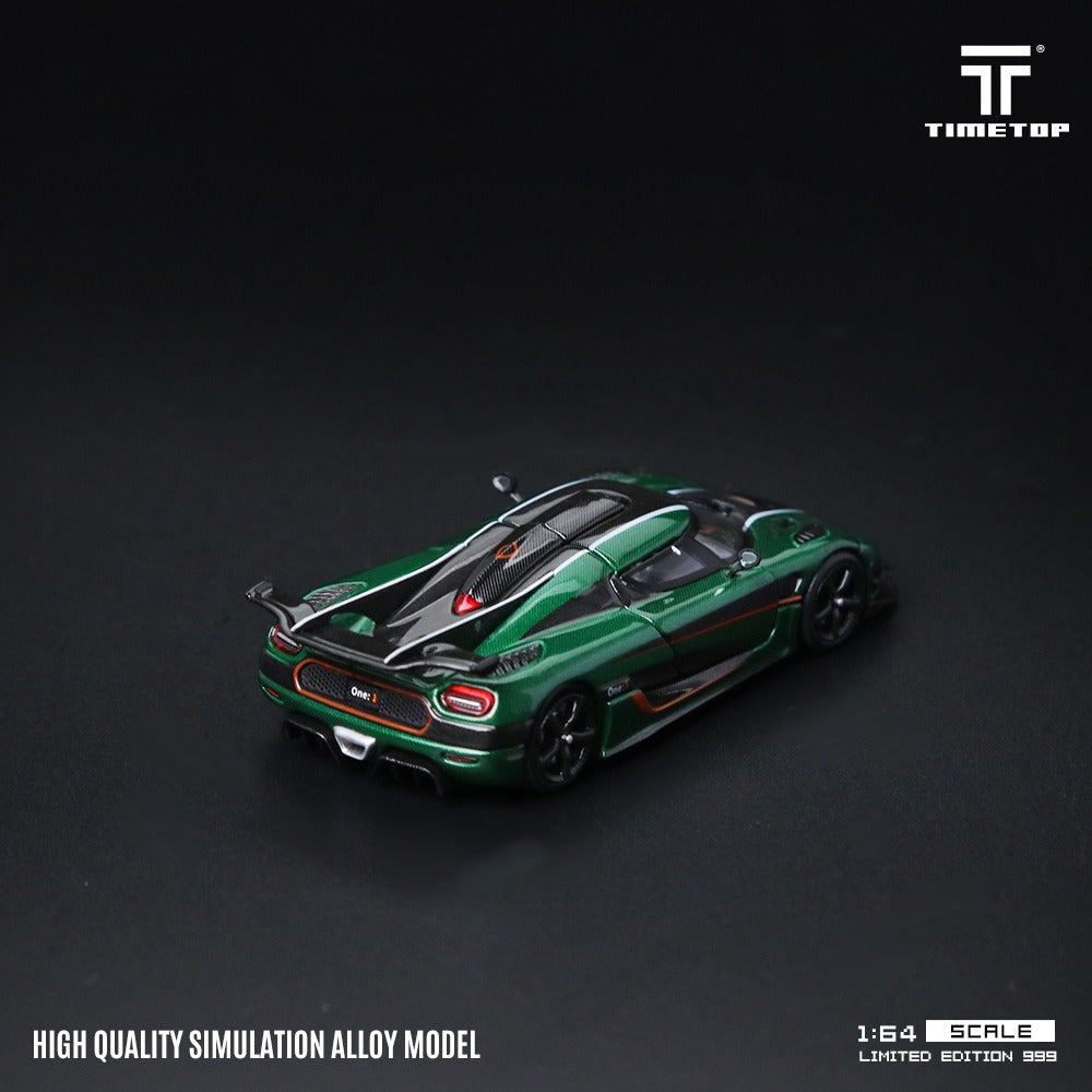 (Pre-Order)(TT644813) Koenigsegg One:1 (Green)