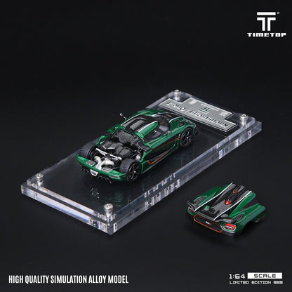 (Pre-Order)(TT644813) Koenigsegg One:1 (Green)
