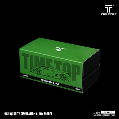 (Pre-Order)(TT644813) Koenigsegg One:1 (Green)