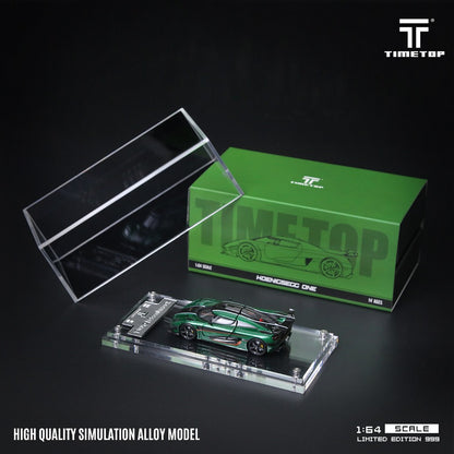 (Pre-Order)(TT644813) Koenigsegg One:1 (Green)