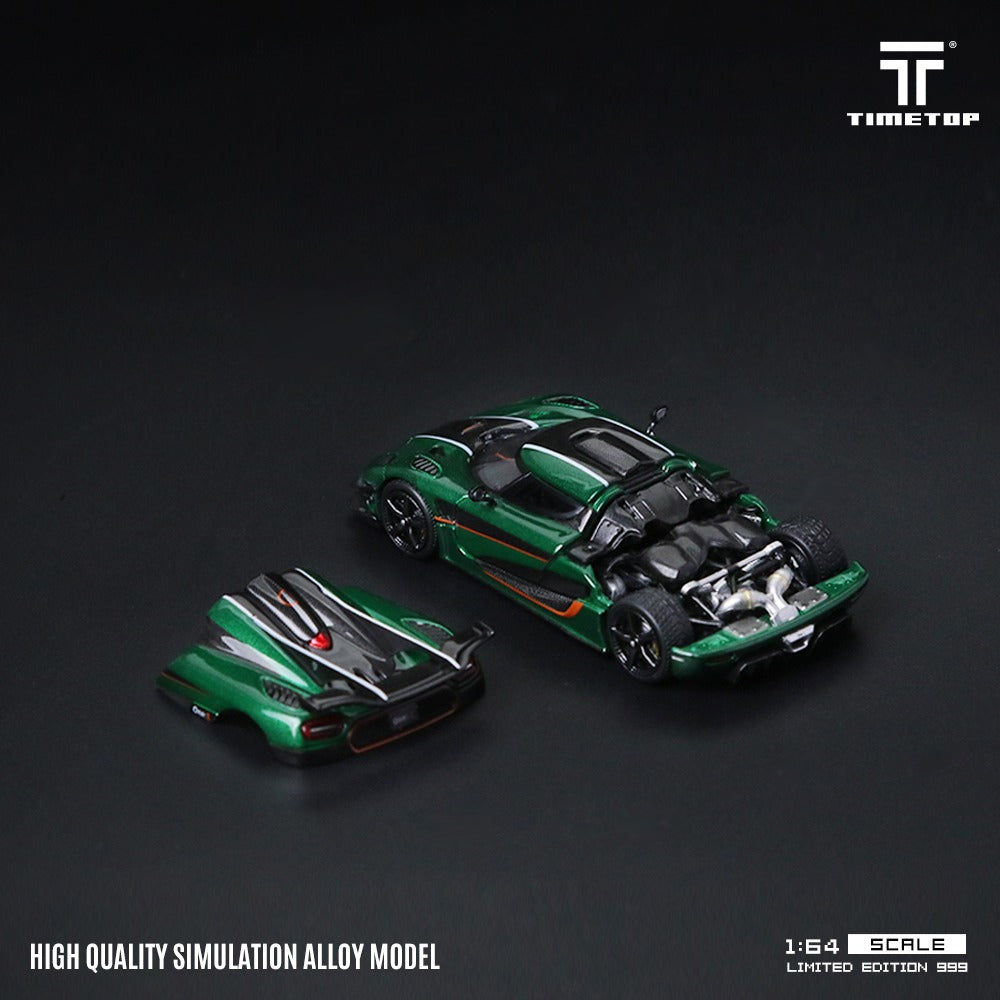 (Pre-Order)(TT644813) Koenigsegg One:1 (Green)