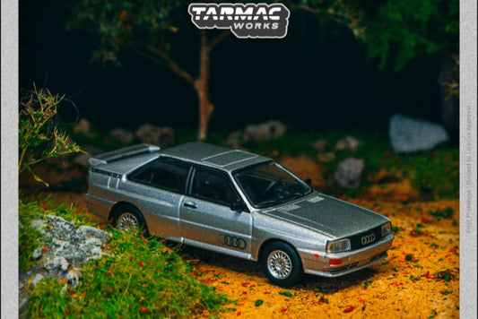 (Pre-Order) (T64S-025-SL) - Audi Quattro (Silver)