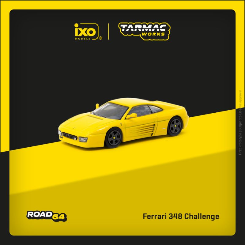 (Pre-Order) (T64R-082-YL) - Ferrari 348 Challenge