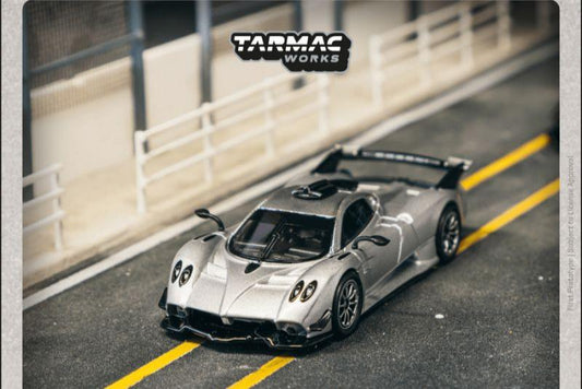 (Pre-Order) (T64G-TL035-SL) Pagani Huayra R (Satin Silver)