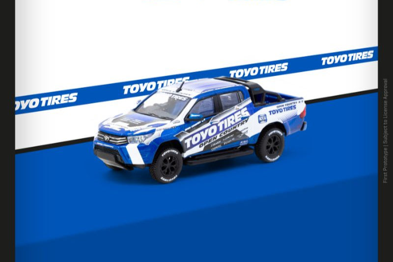 (Pre-Order) (T64-041-TOYO) - Toyota Hilux  (Toyo Tires livery)