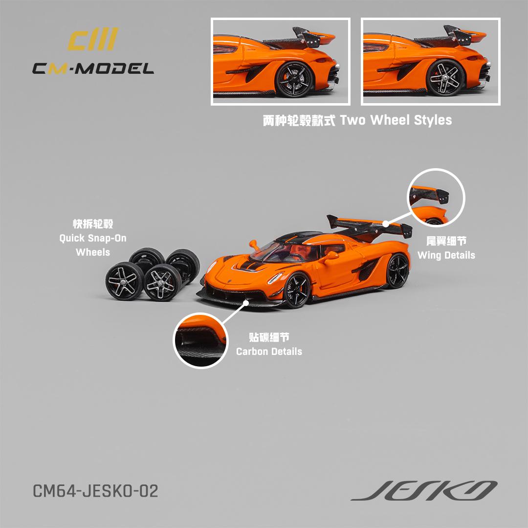(CM64-JESKO-02) Koenigsegg Jesko (Orange)