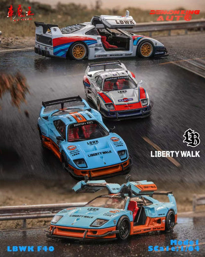 Demon King - F40 Gull wing door (Gulf Livery)