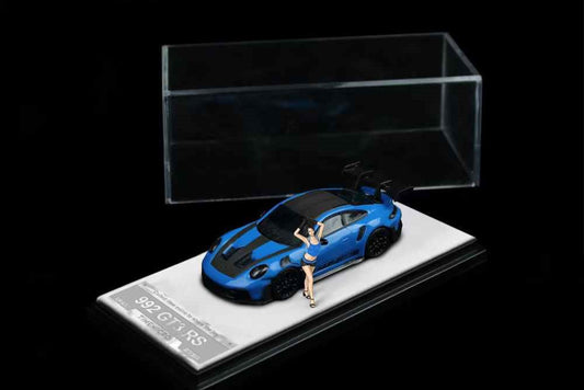 (TM644636-1) Porsche 992 GT3 RS (Blue + Figurine)