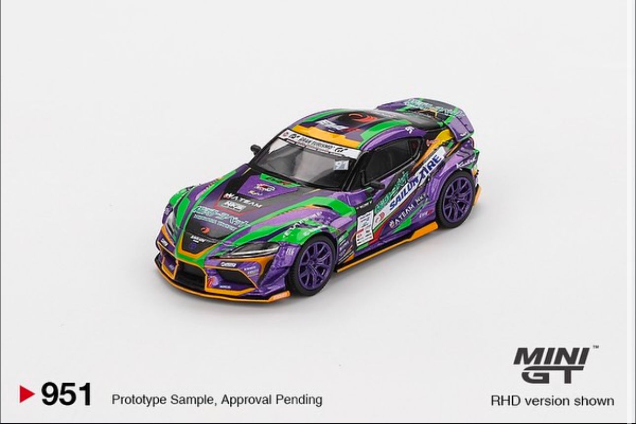 (MGT00951-BL) Toyota GR Supra KUHL 2021 D1GP Evangelion Racing - Japan Exclusive (Blister Version)