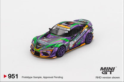 (MGT00951-BL) Toyota GR Supra KUHL 2021 D1GP Evangelion Racing - Japan Exclusive (Blister Version)