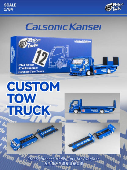 (MT6405A10) Microturbo Custom Tow Truck (Calsonic Livery)