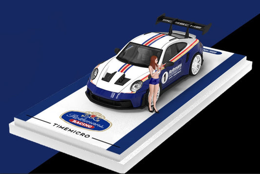 (Pre-Order) (TM644637-1) Porsche 992 GT3 RS - Rothmans Livery with figurine