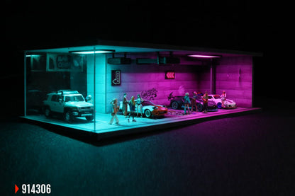 (MO914306) Cyberpunk series light version assembly scene