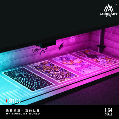 (MO914306) Cyberpunk series light version assembly scene