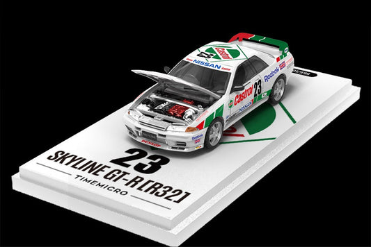 (Pre-Order) (TM644139) Nissan GTR R32- Red Green No 23 CASTROL