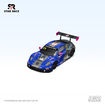 Star Race (SR64038) - Porsche 911 GT3 R-Deep Blue #14