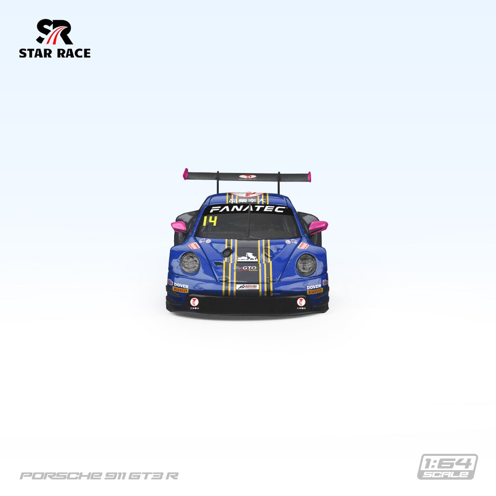 Star Race (SR64038) - Porsche 911 GT3 R-Deep Blue #14