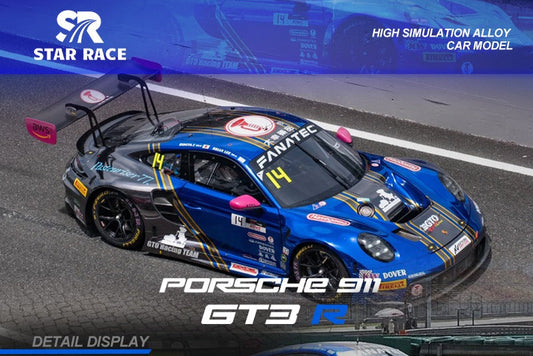 Star Race (SR64038) - Porsche 911 GT3 R-Deep Blue #14