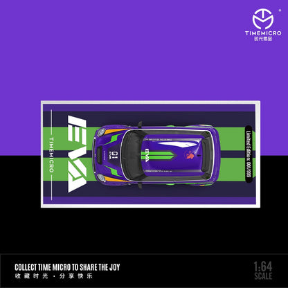 (TM643637-1) MINI COOPER- Purple EVA with figurine