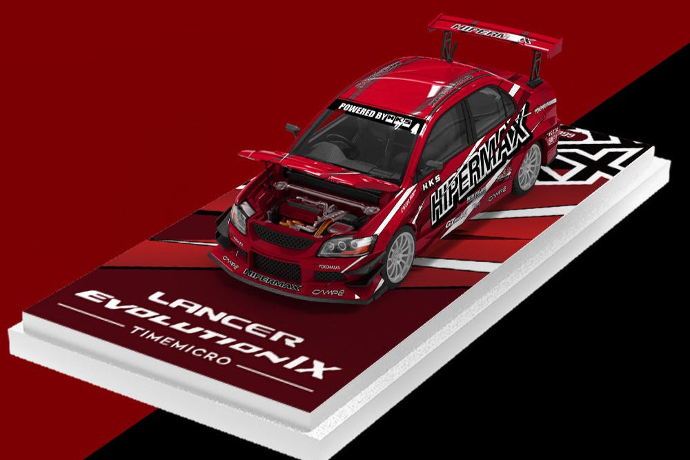 (Pre-Order) (TM800209) Mitsubishi EVO 9 generation - HIPERMAX livery