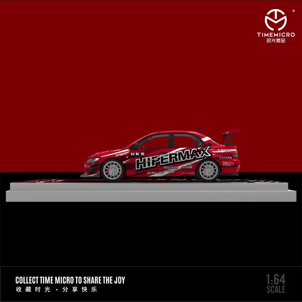 (Pre-Order) (TM800209) Mitsubishi EVO 9 generation - HIPERMAX livery