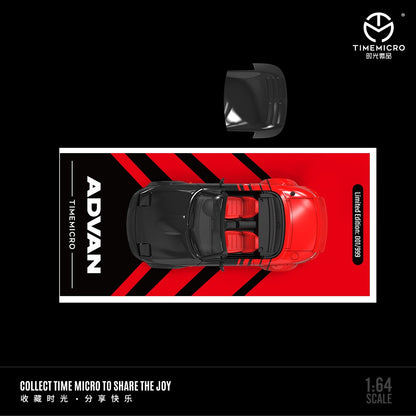 (Pre-Order) (TM646911-1) Mazda MX5-ADVAN livery with figurine