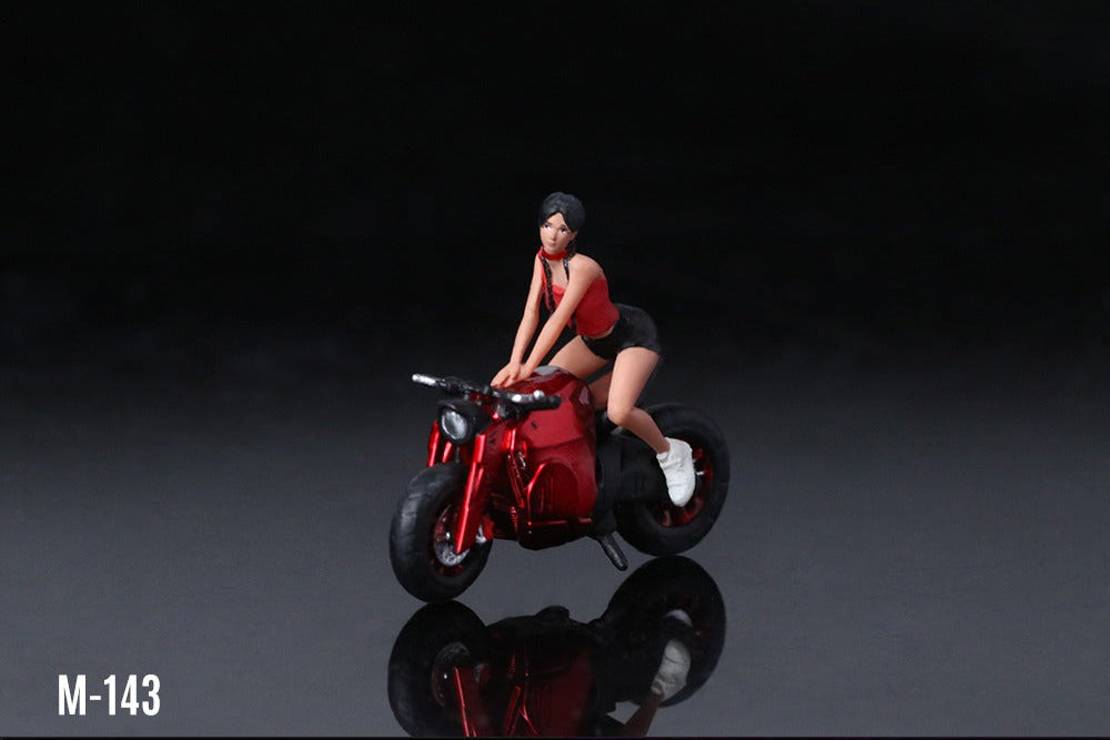 (Pre-Order) (MO222143) Short tailed bike with figurine