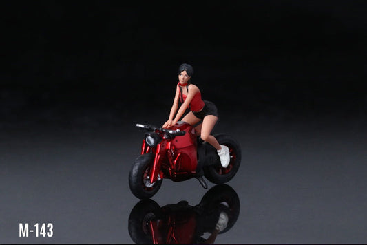 (Pre-Order) (MO222143) Short tailed bike with figurine