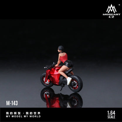 (Pre-Order) (MO222143) Short tailed bike with figurine