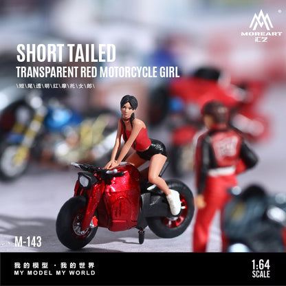 (Pre-Order) (MO222143) Short tailed bike with figurine