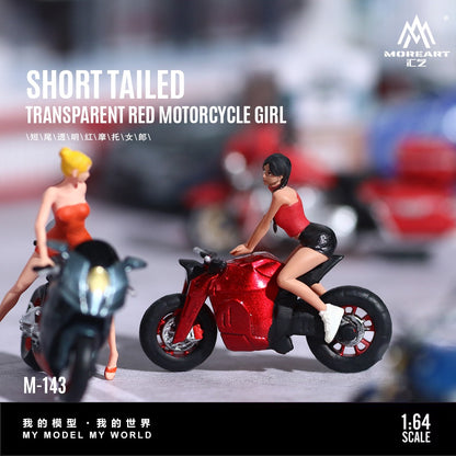 (Pre-Order) (MO222143) Short tailed bike with figurine
