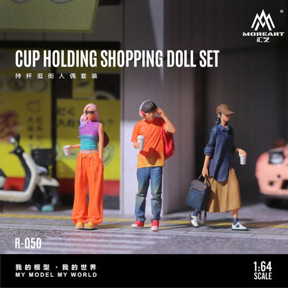 (MO223050) Shopping doll set (resin)