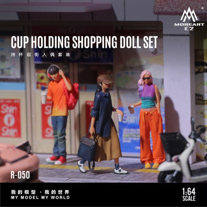 (MO223050) Shopping doll set (resin)