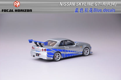 (Pre-Order) Skyline GT-R R34 (Fast & Furious version)
