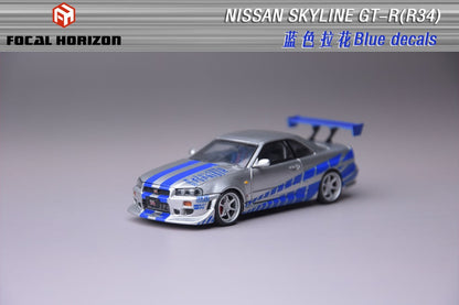 (Pre-Order) Skyline GT-R R34 (Fast & Furious version)