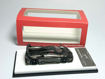 (Pre-Order) (MC640015D) Pagani Huayra Imola (Electric Pearl Gray/Carbon)