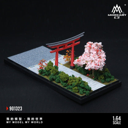 (MO901323) Torii Gate Landscape Scene Model