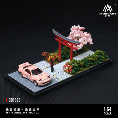 (MO901323) Torii Gate Landscape Scene Model