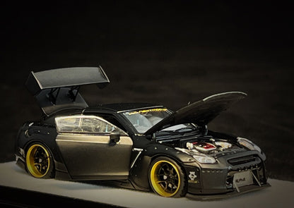 (Pre-Order) (PGM-640702) Rocket Bunny Widebody R35 Matte Black