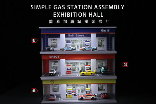 (Pre-Order) Gas Station assembly scnene