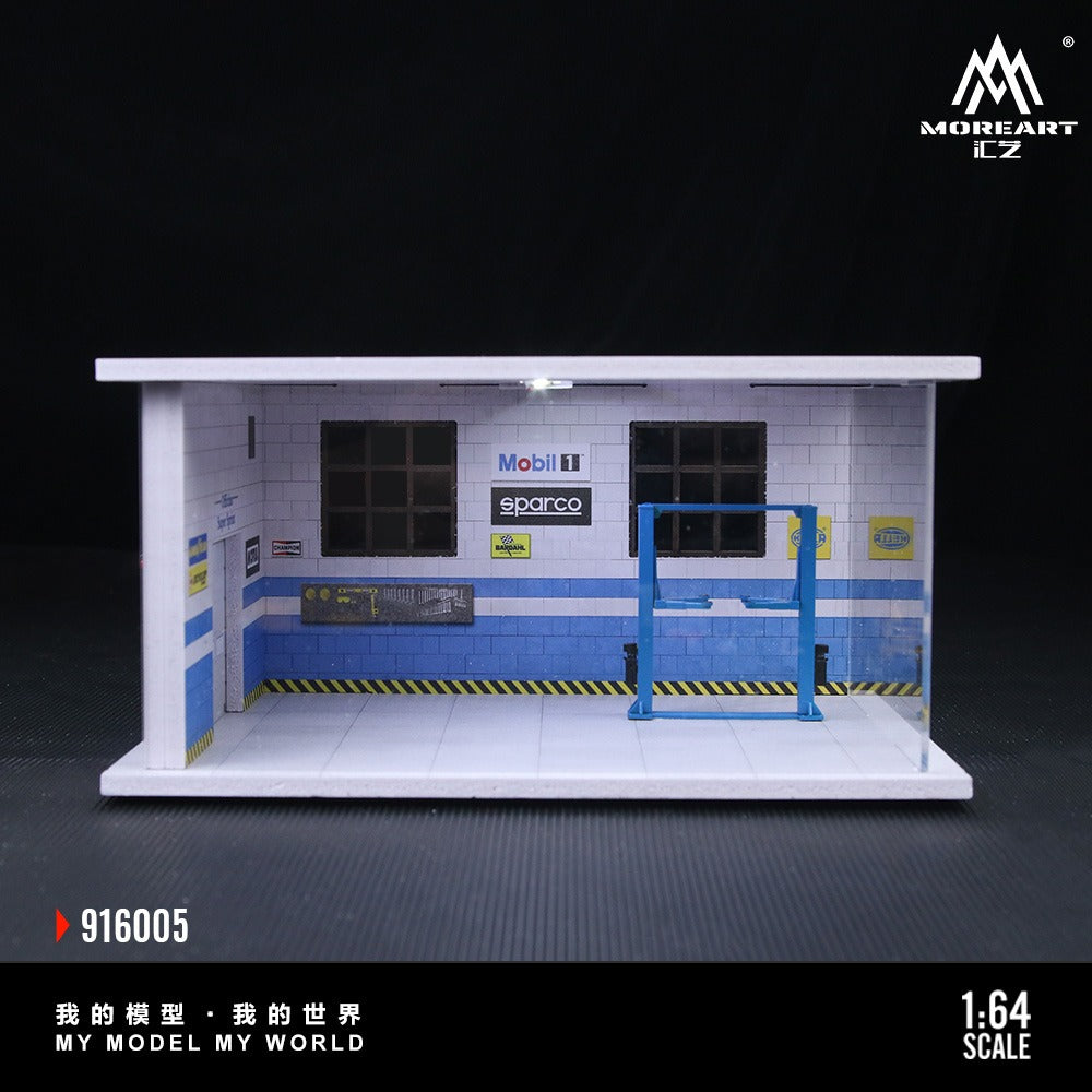 (Pre-Order) (MO916005) Auto Repair Shop D Model - Light Edition Scene