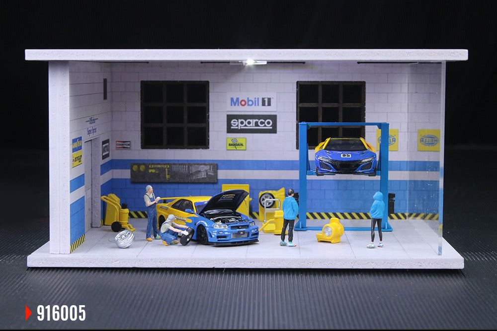 (Pre-Order) (MO916005) Auto Repair Shop D Model - Light Edition Scene