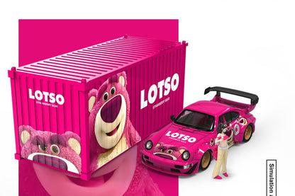 (Pre-Order) Cool Car - Porsche 964 (Strawberry Bear Series)